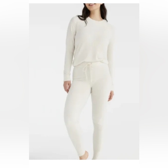 KNIX Cozzzy Cozy Track jogger Pant - Size Large- Sea Salt - Picture 1 of 12